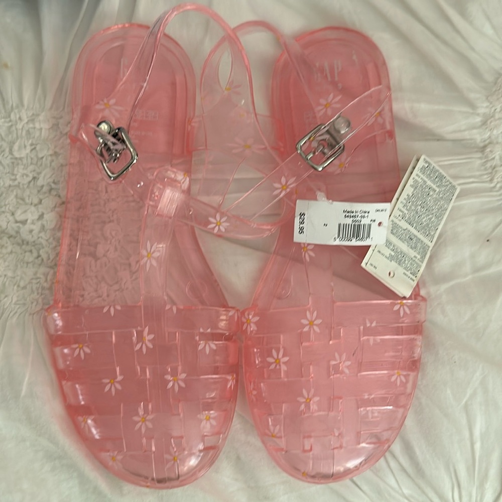 Gap jelly sandals, kids size 2